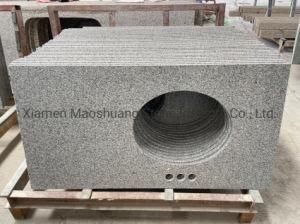 G603 Cheap Grey Granite Bathroom Vanity Tops