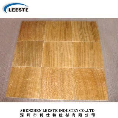 Royal Wooden Yellow Marble Slabs &amp; Tiles