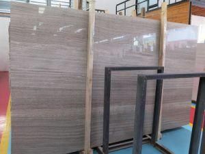 Grey Grainy Wooden Marble Slabs