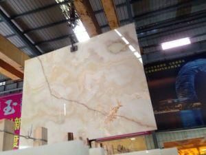 White Onyx Slab for Decoration