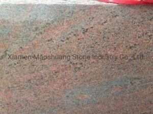 Natural Indian Rosso/Multicolor Red Fantasy Granite for Flooring Tiles Cut to Size Countertop Monument