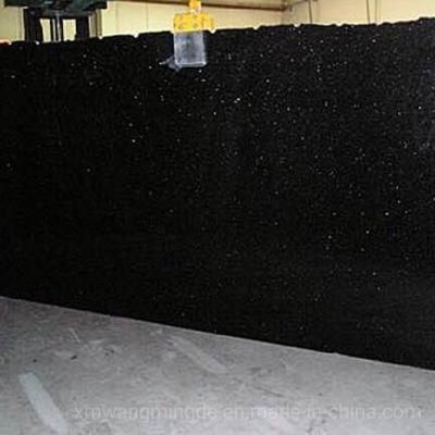 Best Price Polished Black Galaxy Granite Tiles