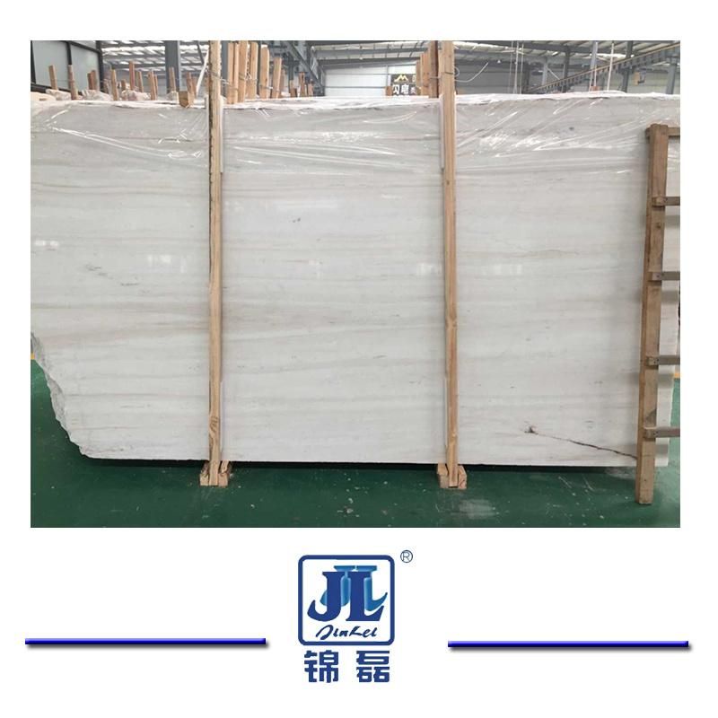 High Quality Natural Popular Rainbow White Wood Marble for Bathoom Wall Slabs Home Decoration Kitchen & Bathroom Wall and Flooring Bathroom Tiles
