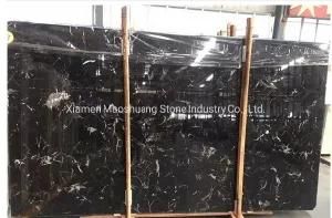 Black Ice Flower/Century Black Ice/Snow Black Marble Slab