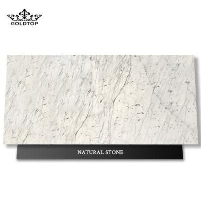 Statuario Kitchen Countertops Bathroom Vanity Wall Panels Floors Tiles Polished Natural Stone Slab Marble Worktop Table Tops