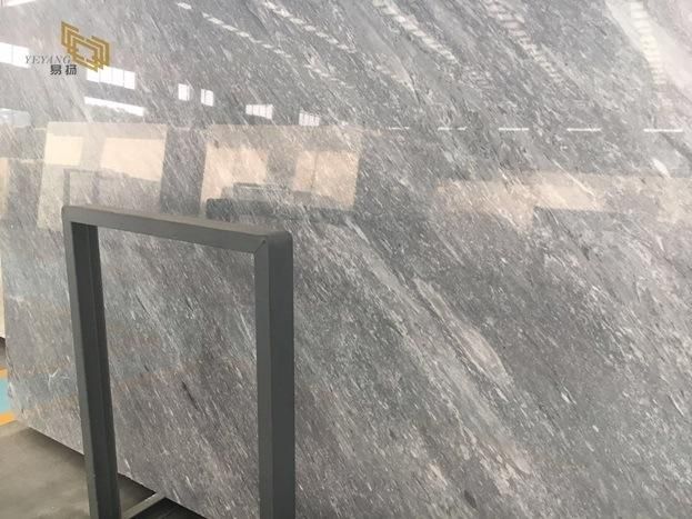 New Dark Roman Ice Grey Marble for Countertop/Wall Backgrounds/Floor Tile