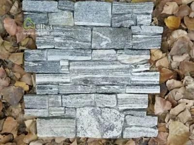 Grey Granite Natural Stone Cladding for Wall Facade