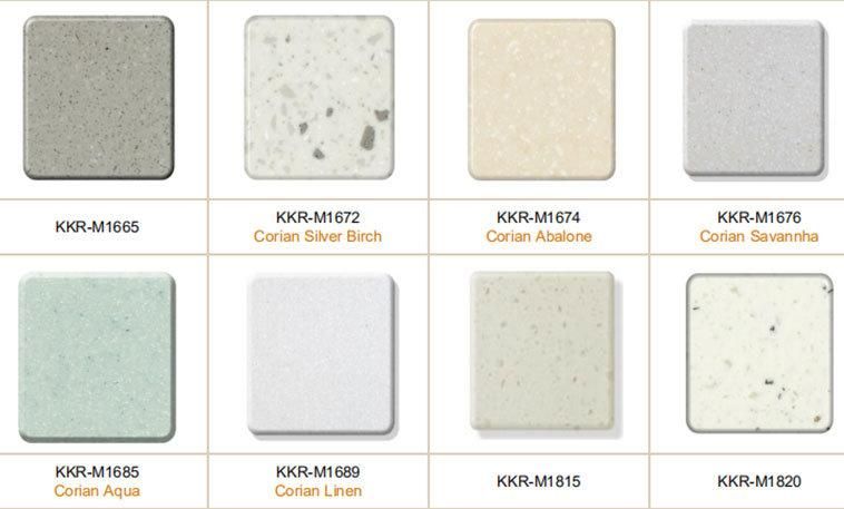 Artificial Stone Avonite Corian Wilsonart Acrylic Solid Surface Sheet