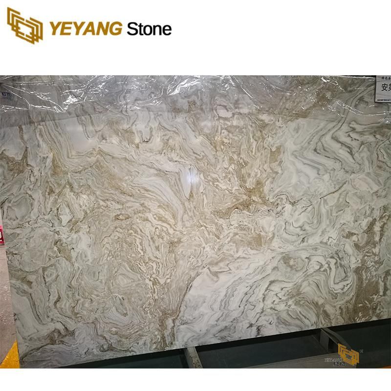 Marble Slab/Tile Countertop/Vanity/Worktop Stone Surface Kitchen/Bathroom Marble Floor Tile