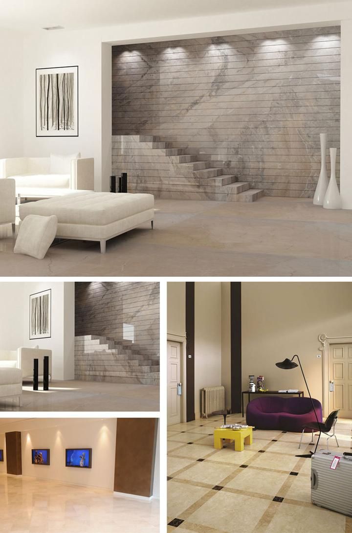 Cheap Polish Sunny Beige Marble Tile for Wall and Flooring