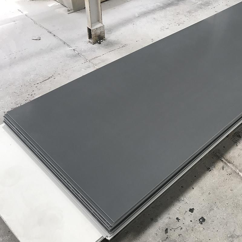 Modified Acrylic Panel Marble Look Wall Panel Grey Solid Surface Sheet