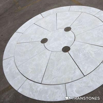 Transtones Cut-to-Size Stone Slab Lighting Panel for Interior Decors