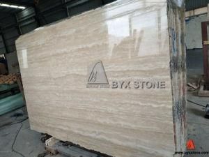 Turkey Roman Yellow/Beige/Cream Travertine for Slabs, Wall/Floor Tiles
