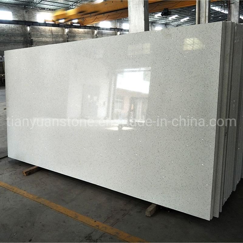 Artificial Grey Calacatta Polished Quartz Stone for Flooring and Kitchen Countertop