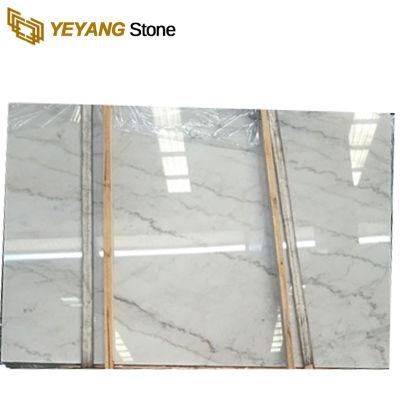 Polished Grey White Marble for Bathroom/Flooring Tile/Interior Decoration