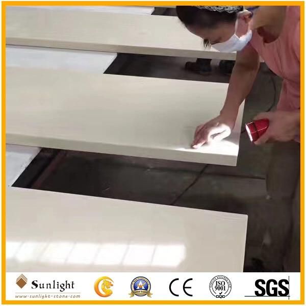 Cheap Solid Surface Laminate White Marble Kitchen Tops Marble Countertop
