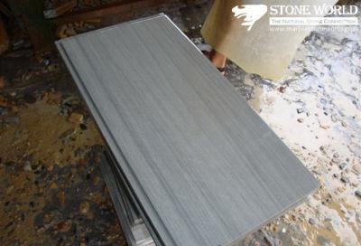 Grey Wood Sandstone Tiles for Wall/Flooring (CS072)