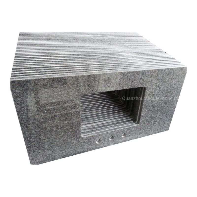 Custom Made Wholesale Ice Blue Kitchen and Bathroom Granite Countertop