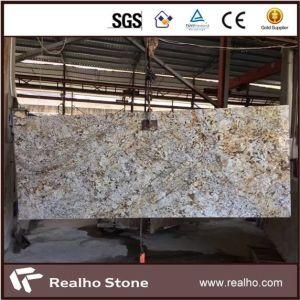 Own Quarry Polished Bianco White Spring Granite Slab Price Per Square Meter