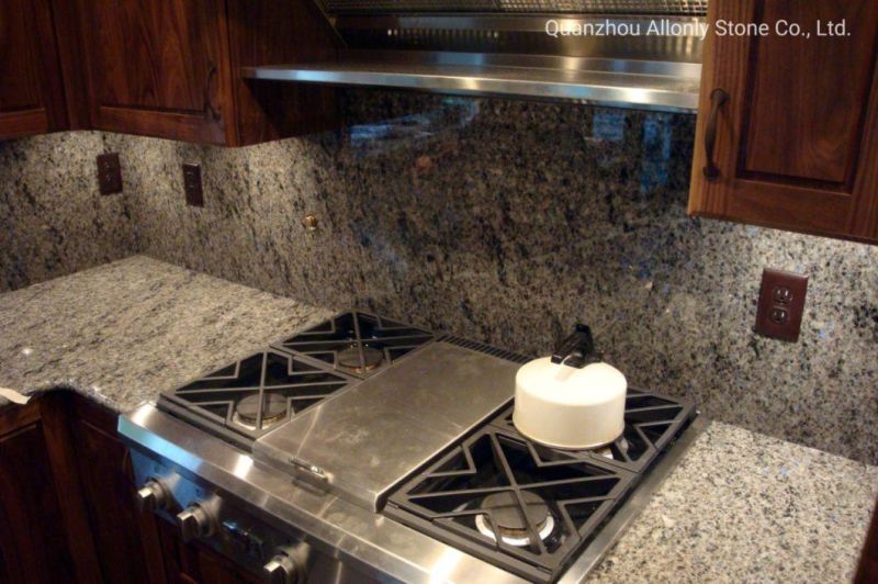 Wholesale Custom Slab Blue Eyes Stone Kitchen Top Granite Worktops
