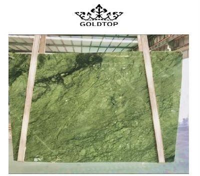 High Quality Romantic Verde Ming Green Natural Marble for Countertops Kitchen