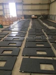 Leather Finish Steel Grey for Counter Tops / Kitchen Tops