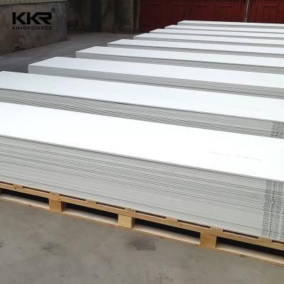 Kingkonree Glacier White 6mm Pure Acrylic Solid Surface