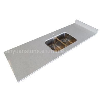 Chinese Crystal White Quartz Stone for Kitchen Island Quartz Countertop