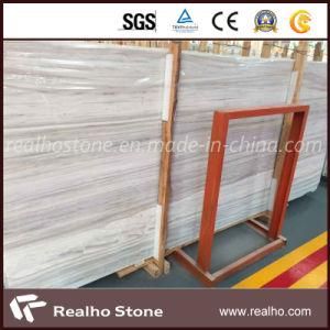 Greece Nestos White Wood Vein Marble Stone