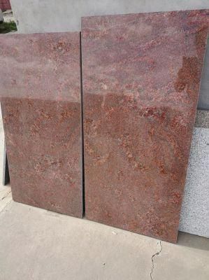 Beautiful Red Granite Slabs Tiles for Project