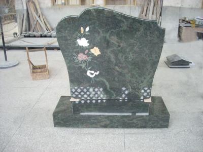 Beautiful Designs Marble Granite Headstone Slab with Base