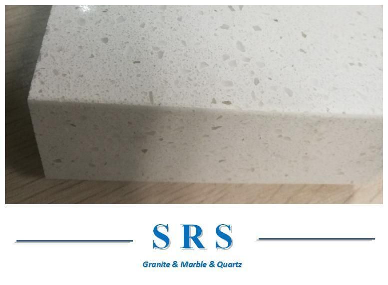 White Crystal Artificial Quartz Countertop