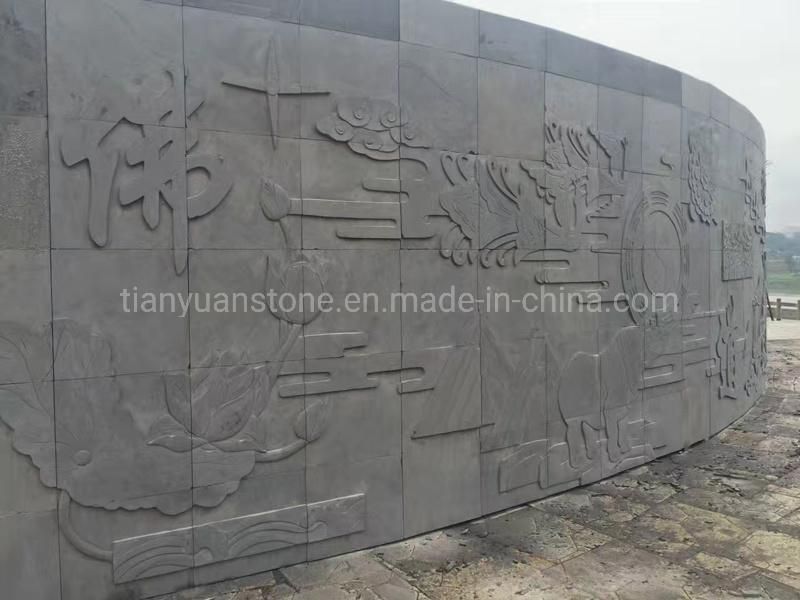 Natural Stone Home Decorations Sculpture Wall Tiles