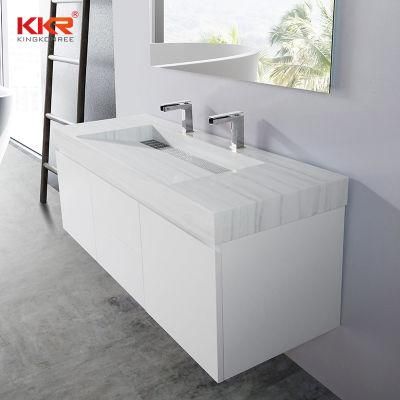 Artificial Stone Acrylic Solid Surface Bathroom Vanities