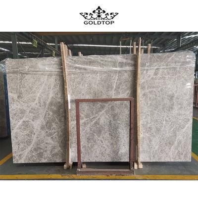 Natural Gray Marble Stone Slab for Floor Tile/Wall Tiles/Kitchen/Bathroom/Building Material