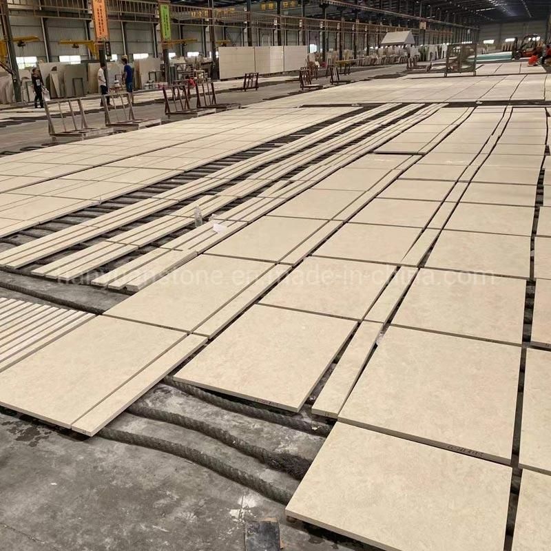Natural Stone Limestone Wall Cladding Vratza Limestone for Wall Facade and Slabs