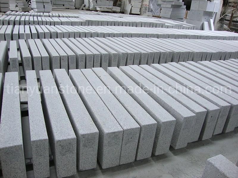 Chinese Split Edge G603 Grey Granite Kerbstone for Driveway Border