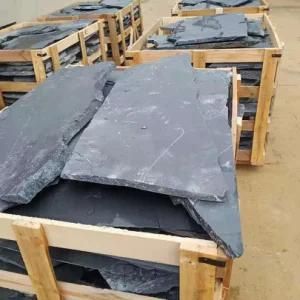 Black and Dark Grey Slate Stepping Stone Paver
