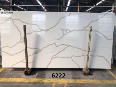 Artificial 6222 Quartz Stone Slab Used for Home Decoration with High Quality