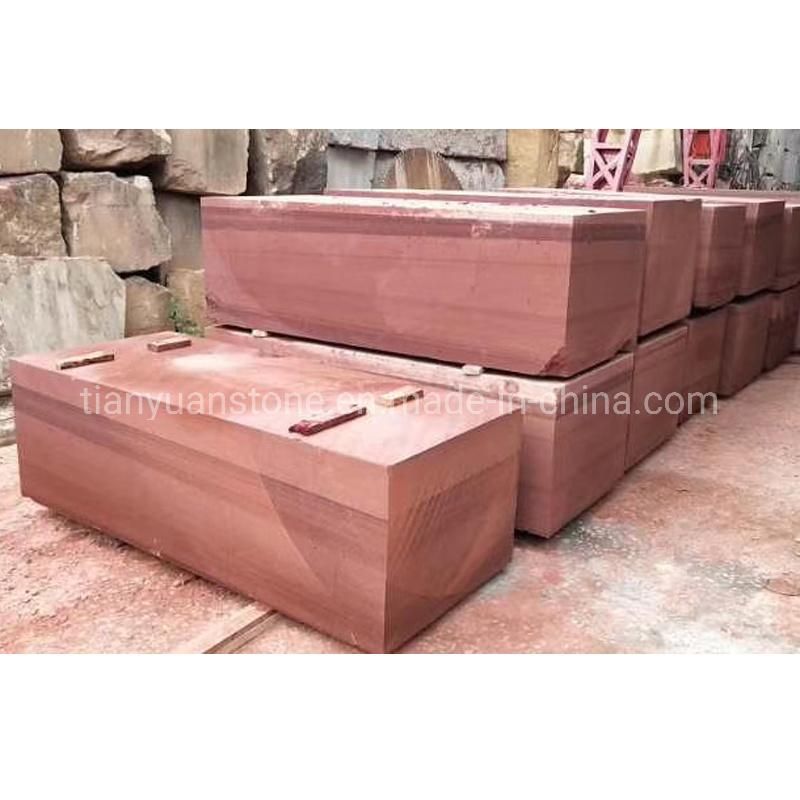 Red Sandstone Cut to Size for Projects Floor Tiles Wall Tiles