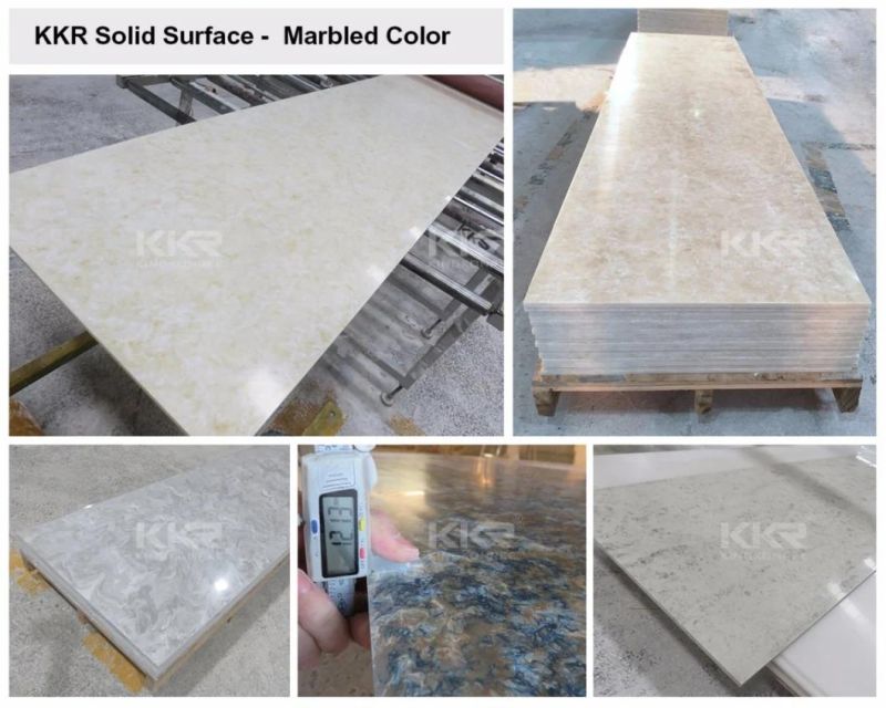 White Bathroom Wall Panel Shower Panel Solid Surface Panel