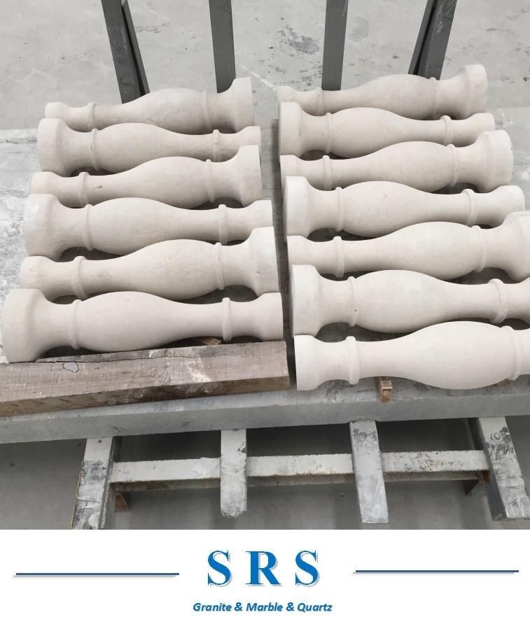 Wholesale Natural Stone Grey/White/Red/Black/Brown/Green/Blue Construction Materials Marble Granite Baluster