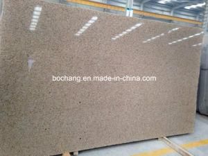 Polished G682 Yellow Granite Slab for Steps