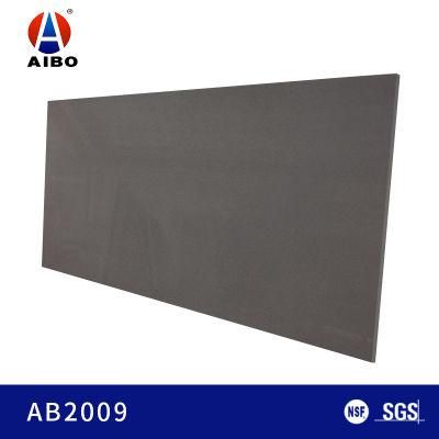 Big Slab Grey Wall Panel Artificial Quartz Stone