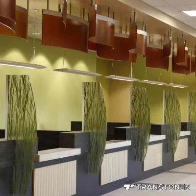 Modern Fashion Design Translucent Acrylic Board for Office Wall