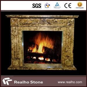 Direct Marble Fireplace Mantel with Good Design