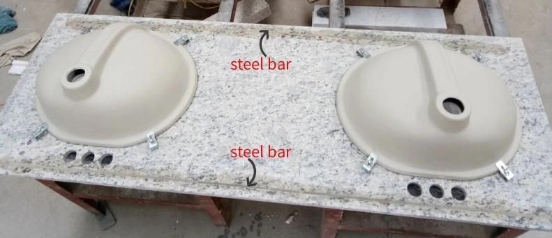 Custom Natural Heaven Bird Vanity Top Marble Countertops for Kitchen