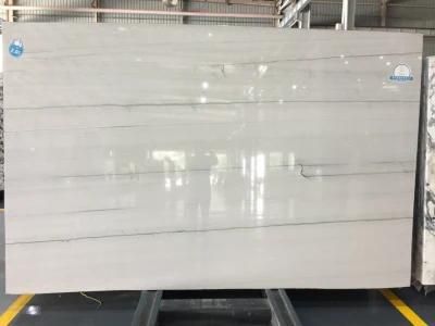 China Made Widely Used White Marble Slab for Wall and Floor Tiles