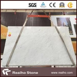 Polished Bianco Polaris Marble Slab