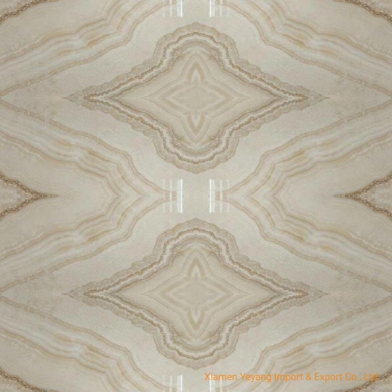 Beige Onyx Slabs for Wall/Background Design